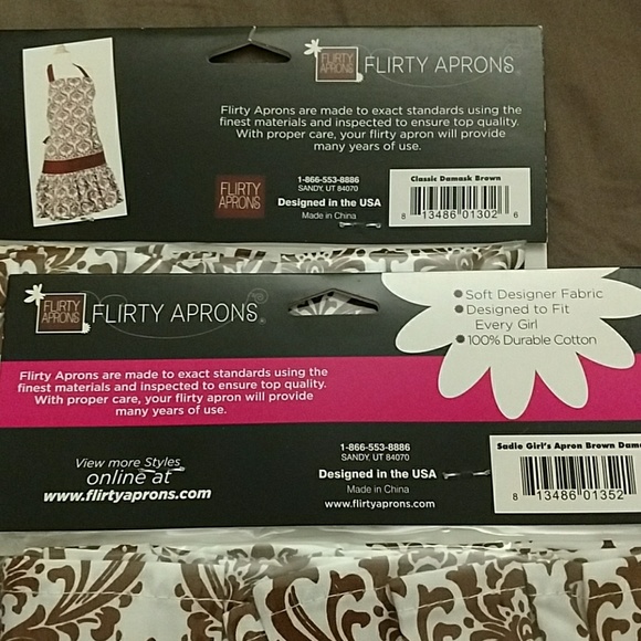 NWT! Matching Mother-Daughter (3-6 yrs) Apron Set - Picture 2 of 8